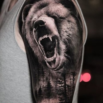 Top 30 Bear Tattoos For Men