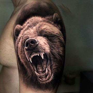 63 Rad Bear Tattoo Designs for Men [2024 Inspiration Guide] | Bear tattoos,  Family tattoo designs, Bear tattoo designs