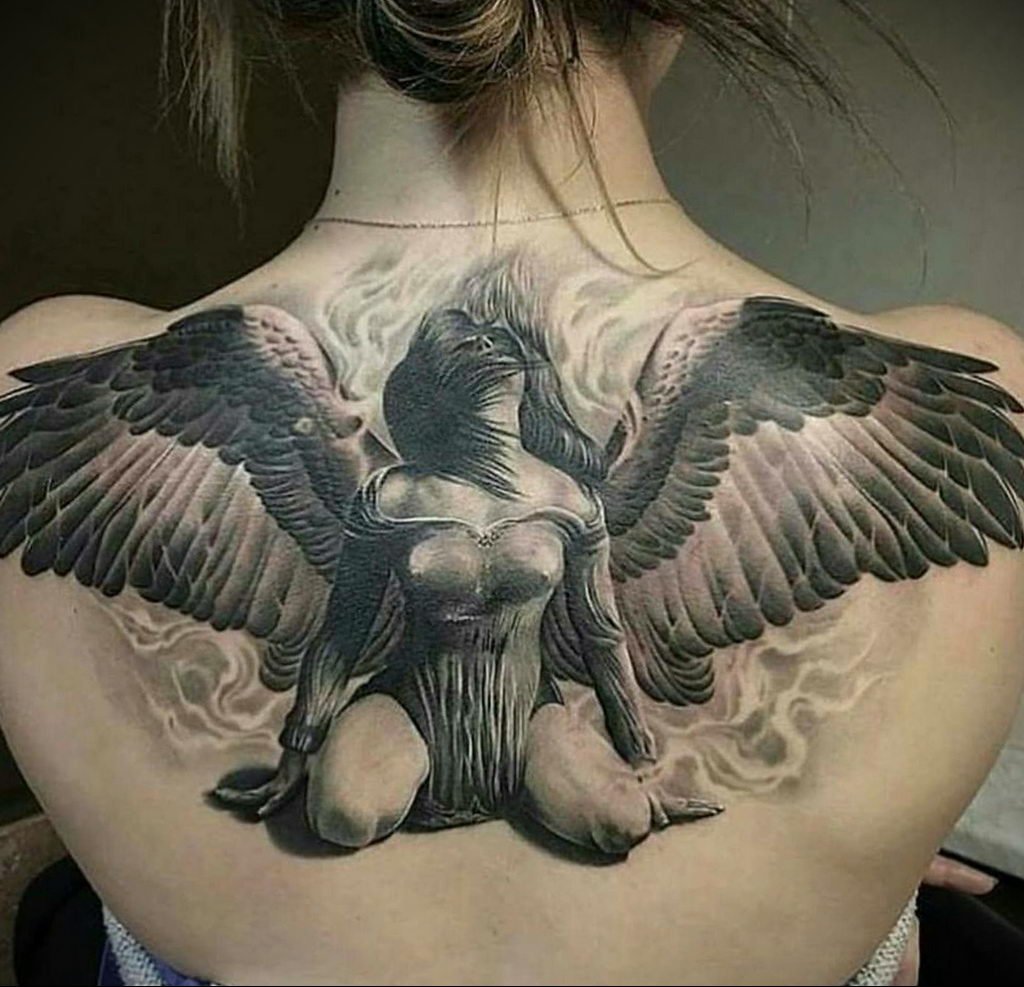 58 Biggest Trends in Fallen Angel Tattoo Girl We've Seen | Fallen angel  tattoo, Angel tattoo for women, Angel tattoo