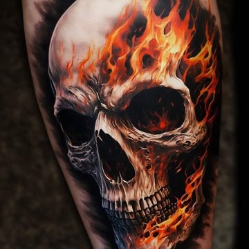 HD skull tattoo wallpapers | Peakpx