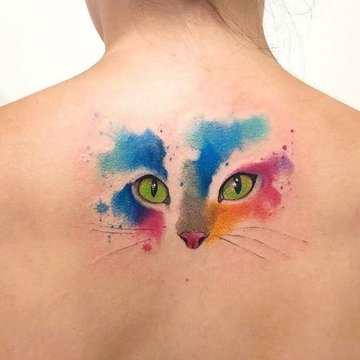 Cat tattoo