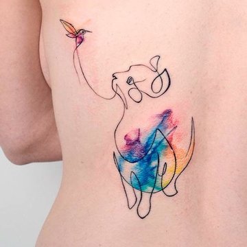 Cat tattoo