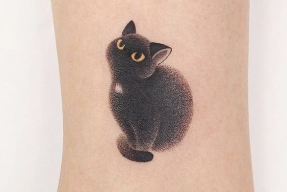 Cat tattoo