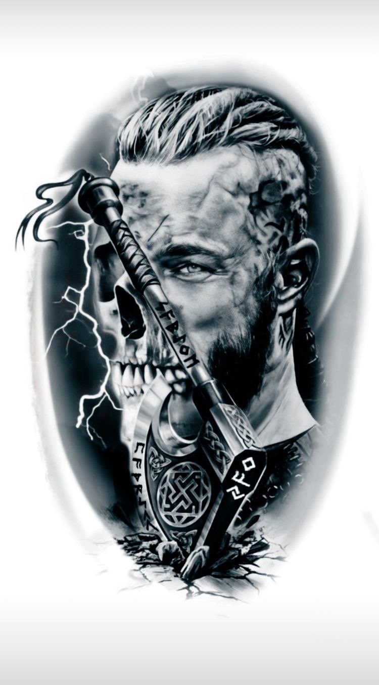 Tattoo uploaded by del may • Ragnar Lothbrok from Vikings TV series, that  blood eagle, ouch! • Tattoodo